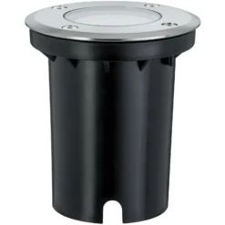 Lámpara de suelo LED empotrable Paulmann Special, IP67, Ø 11 cm