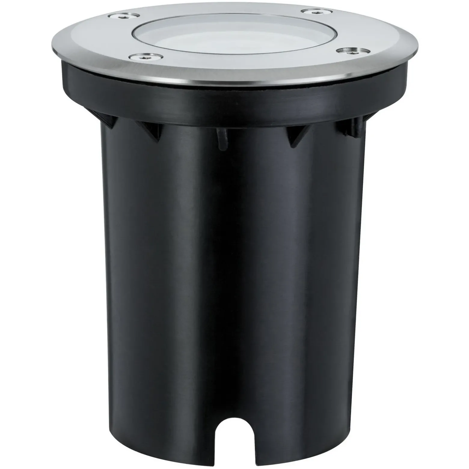 Lámpara de suelo LED empotrable Paulmann Special, IP67, Ø 11 cm