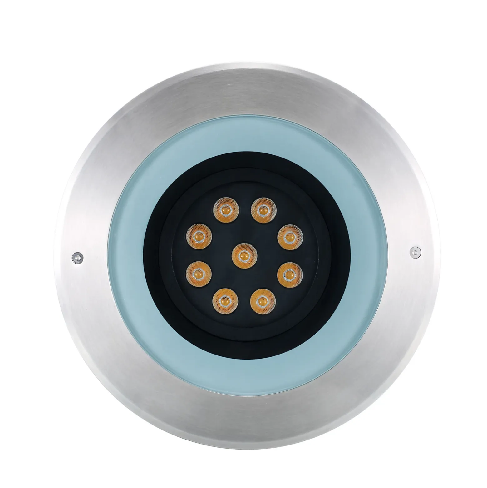 Lámpara de suelo LED empotrable Interrata L de Sylvania, Ø 26 cm, IP65