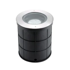 Lámpara de suelo LED empotrable Interrata M de Sylvania, Ø 20 cm, IP65