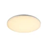 Lámpara de techo para exterior Dori, Ø 33 cm, blanca, plástico, IP54