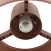 Lámpara de techo SLV Photoni, color óxido, aluminio, Ø 25 cm
