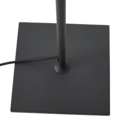 Lámpara de terraza Lucande Andrei, gris, 150cm de altura, IP54, E27
