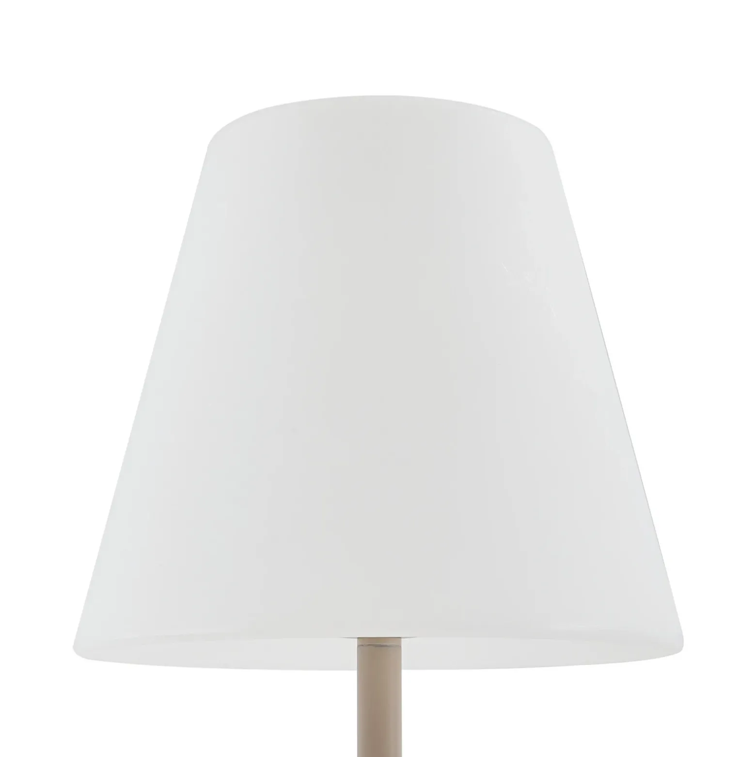 Lámpara de terraza Lucande Jaimy, beige, metal, 150 cm, E27