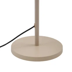 Lámpara de terraza Lucande Jaimy, beige, metal, 150 cm, E27