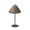 Lámpara de terraza Saigon IP65, altura 120 cm, marrón