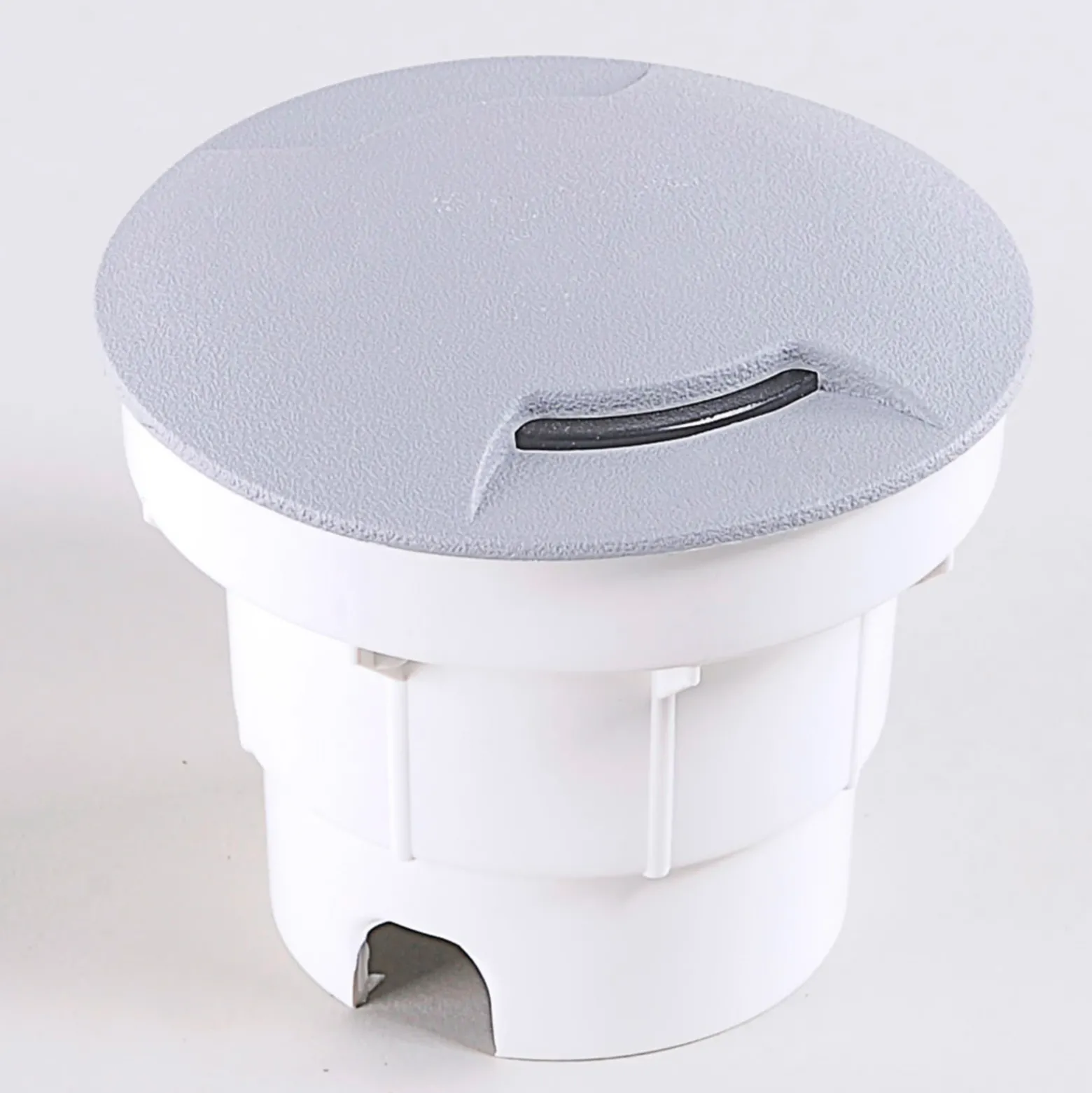 Lámpara empotrable LED de suelo Ceci 120-2L gris CCT