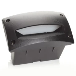 Lámpara empotrada LED Leti 200-HS negro opal CCT