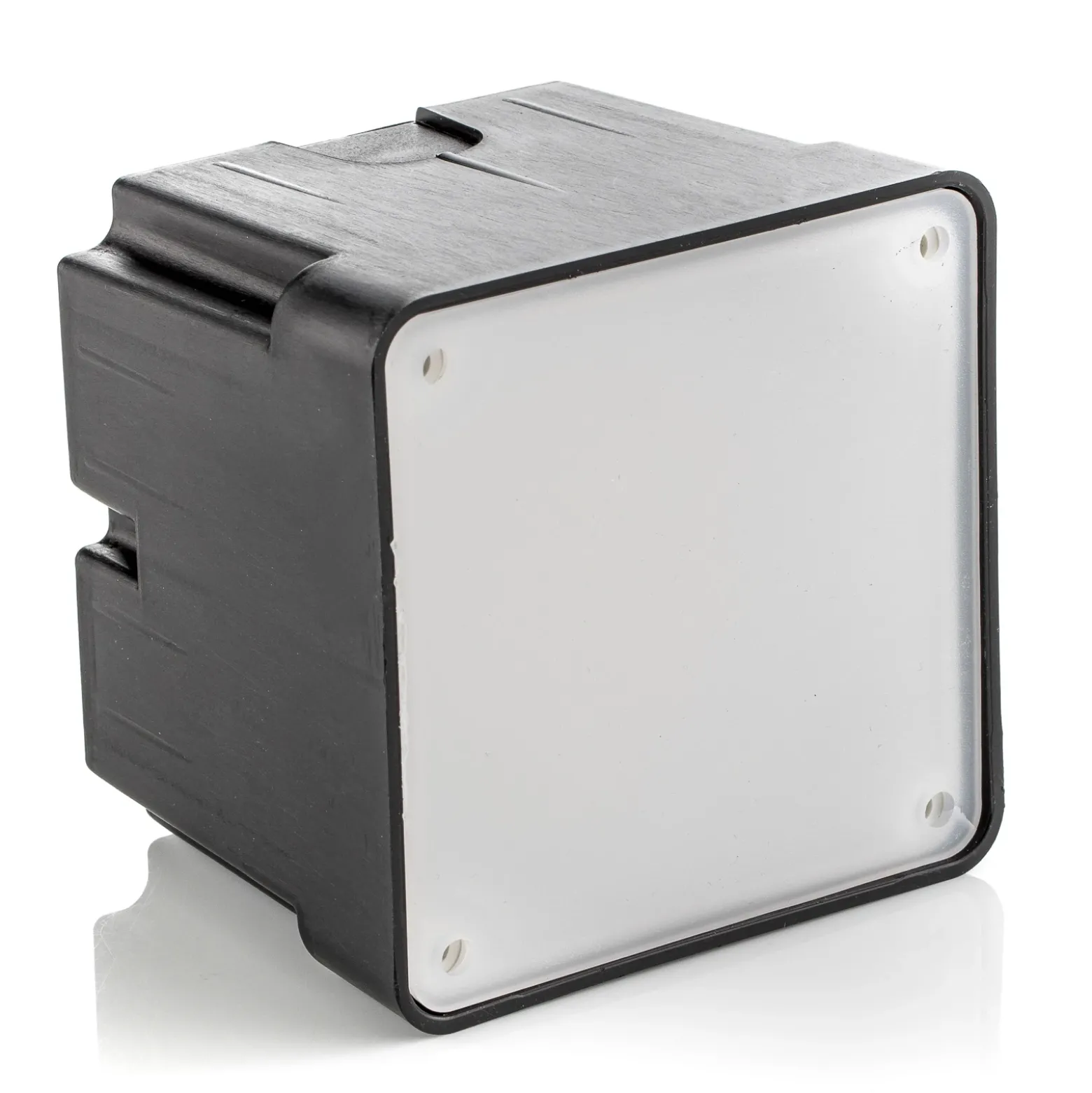 Lámpara empotrada LED Leti 100 Square-ST negro CCT