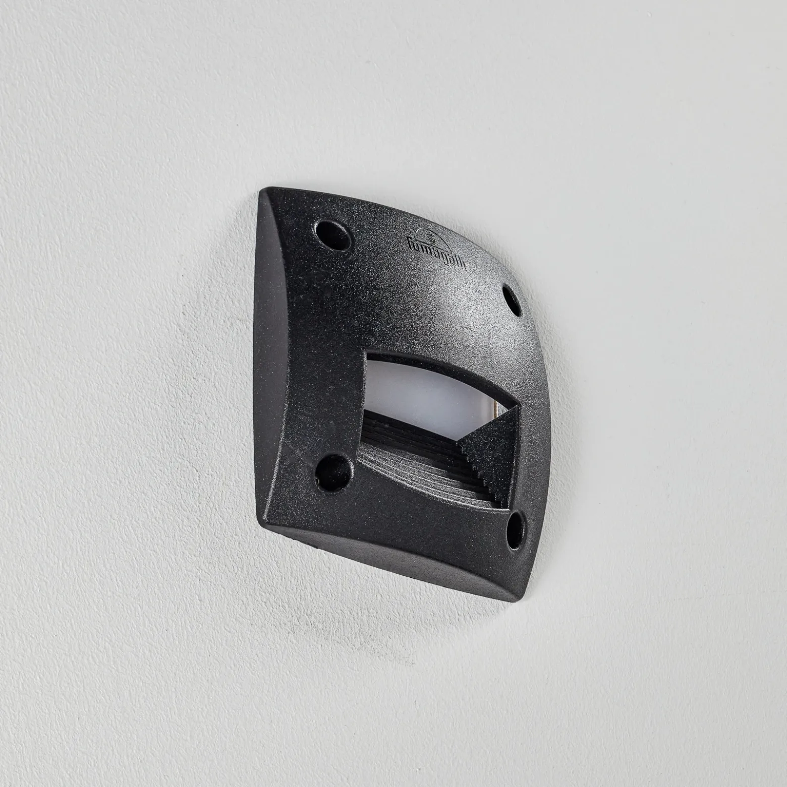 Lámpara empotrada LED Leti 100 Square-ST negro CCT
