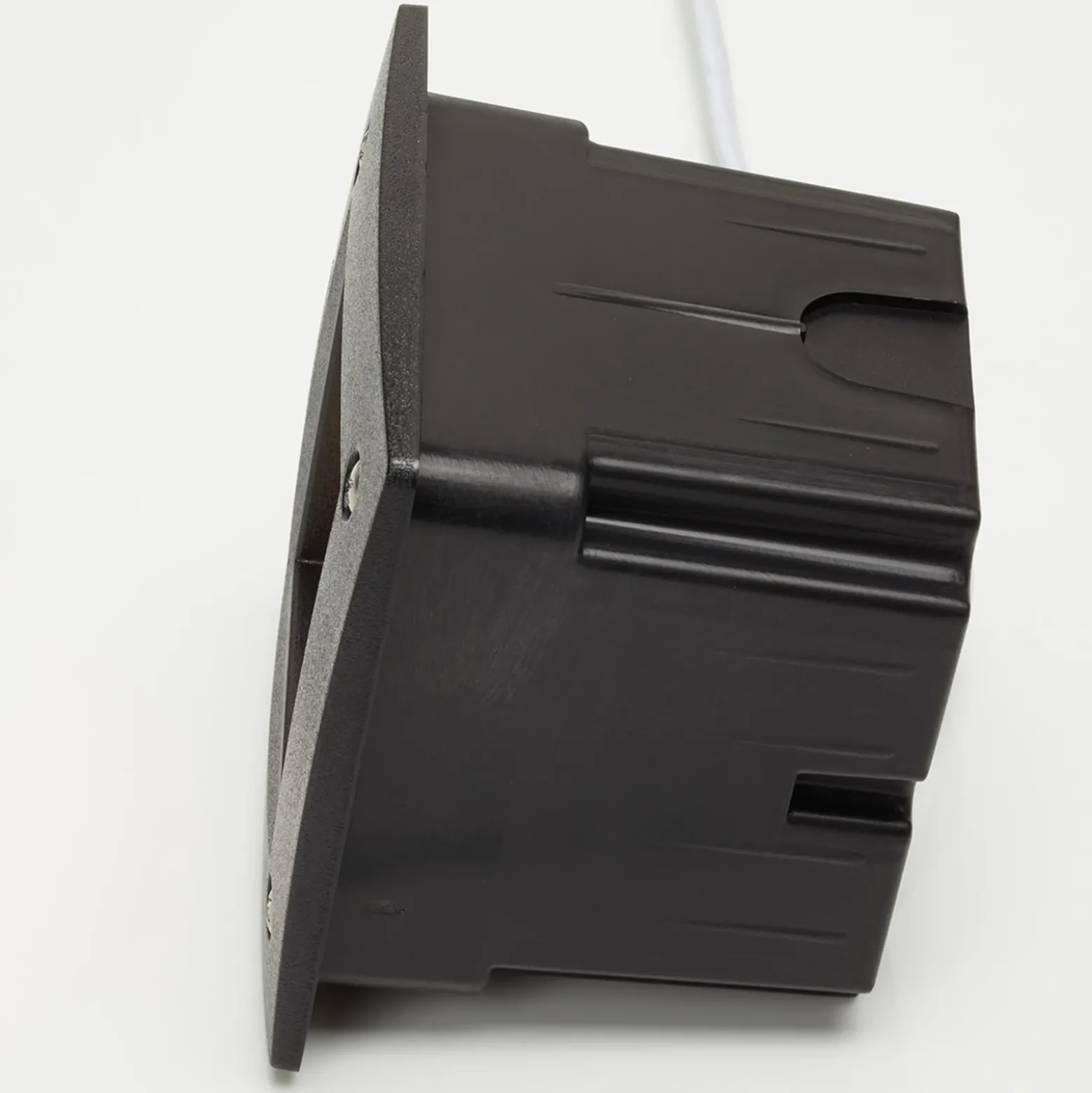 Lámpara empotrada LED Leti 100 Square negro 3W CCT