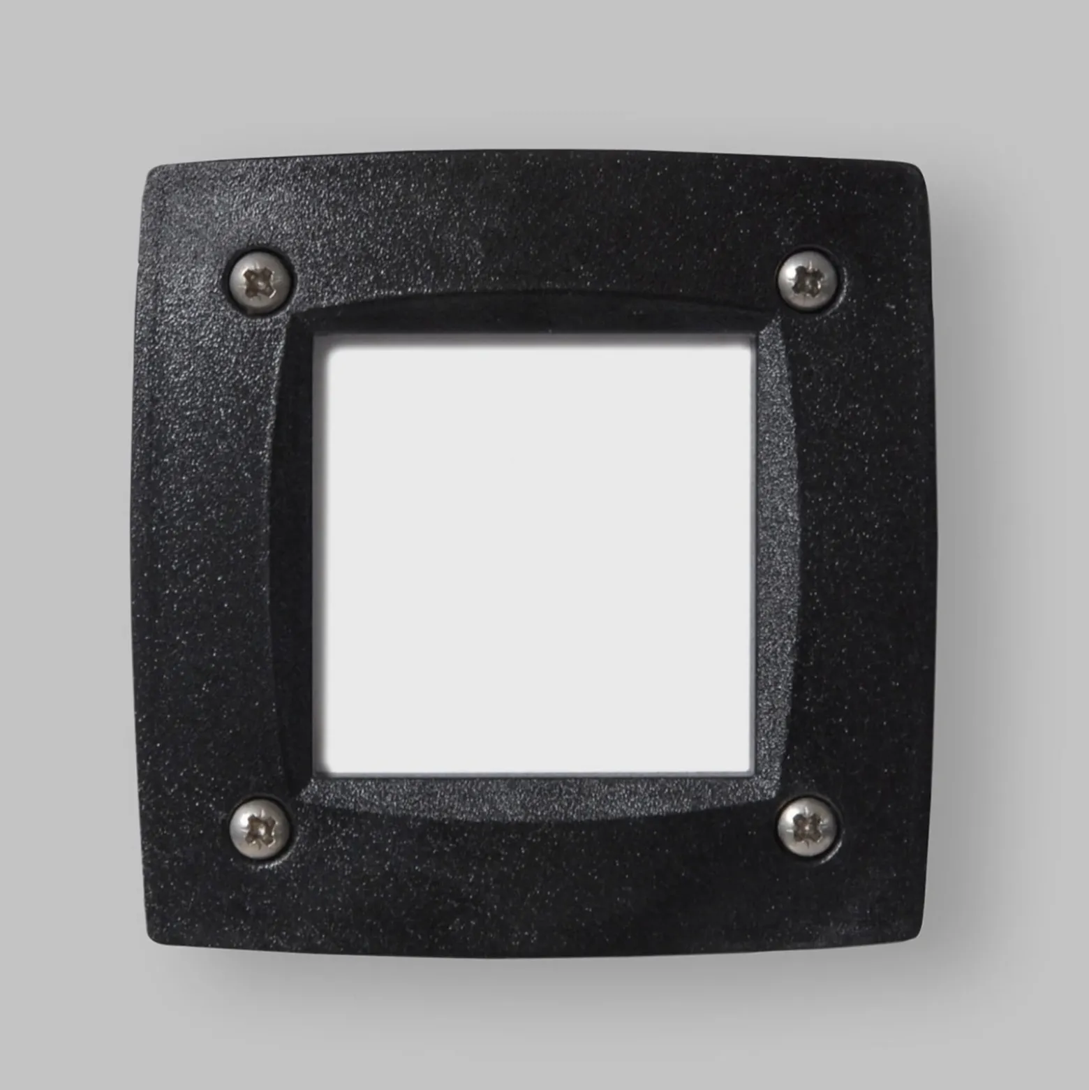 Lámpara empotrada LED Leti 100 Square negro 3W CCT