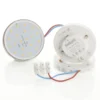 Lámpara empotrada LED Leti 300-VP negro 2x3W CCT