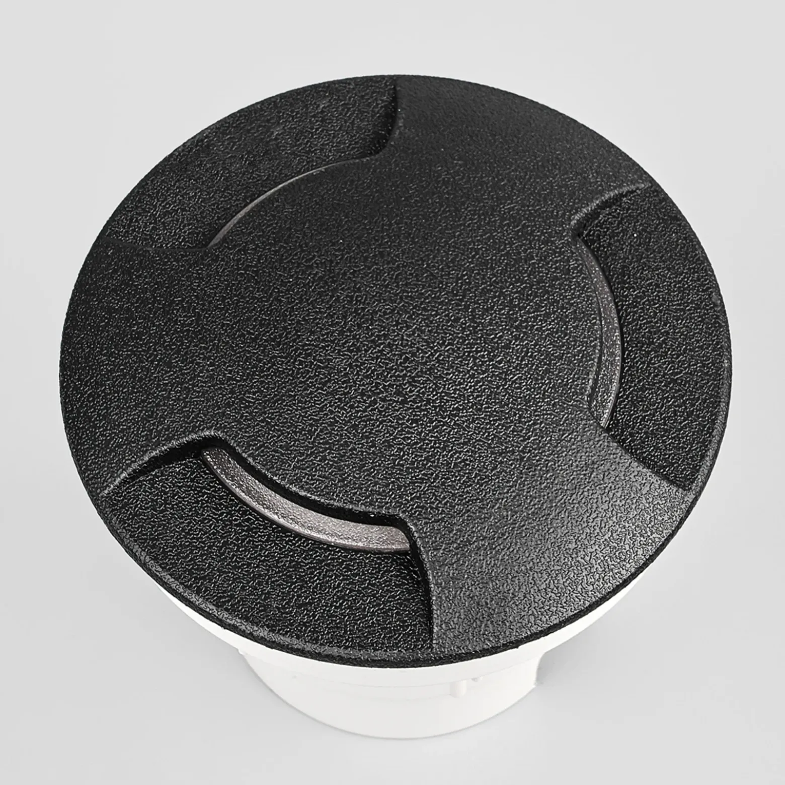 Lámpara empotrada suelo LED Ceci 120-3L negro CCT