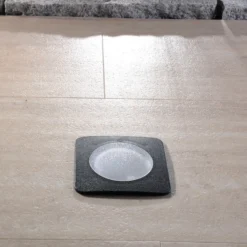 Lámpara empotrada suelo LED Ceci 120-SQ negro CCT