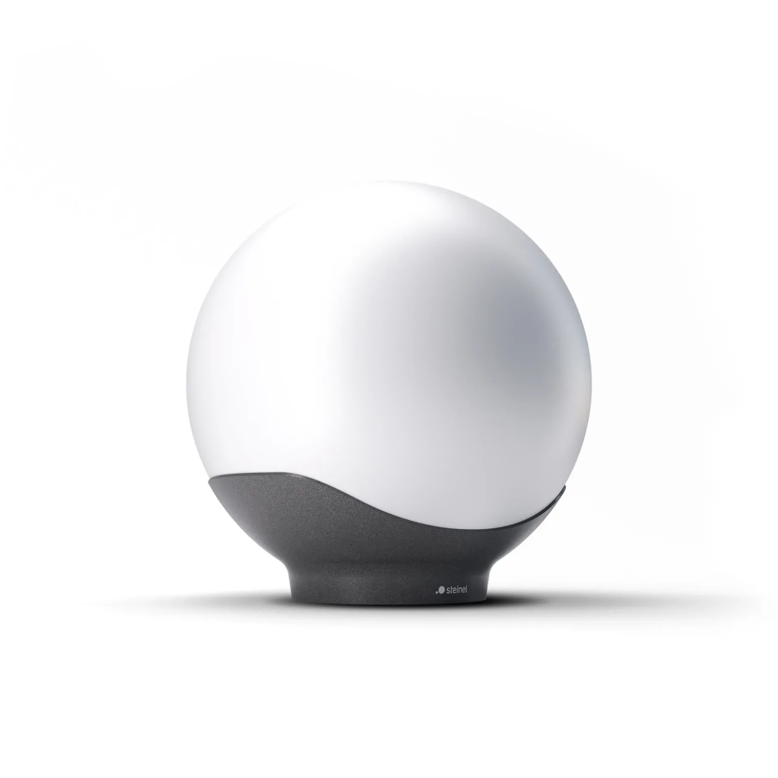 Lámpara esférica LED STEINEL C, 40 cm, blanco/antracita, IP65, RGBWW