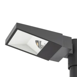 Lámpara exterior LED Arcchio Nefarius, 250 cm, gris oscuro, IP65