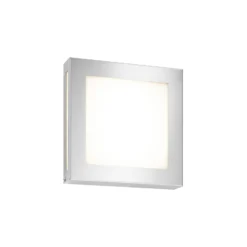 Lámpara exterior LED con sensor Aqua Legendo Mini, acero inoxidable