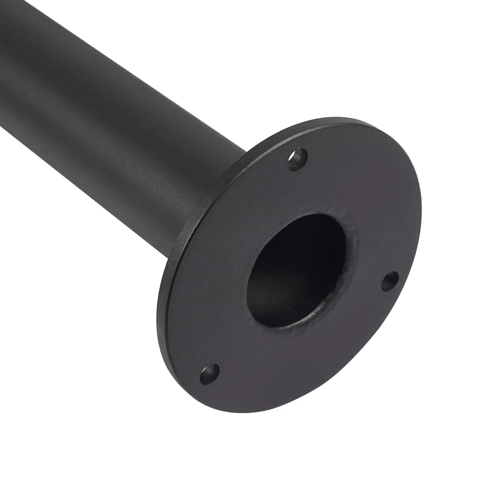 Lámpara exterior LED Lucande Filor, negra, de aluminio, 250 cm