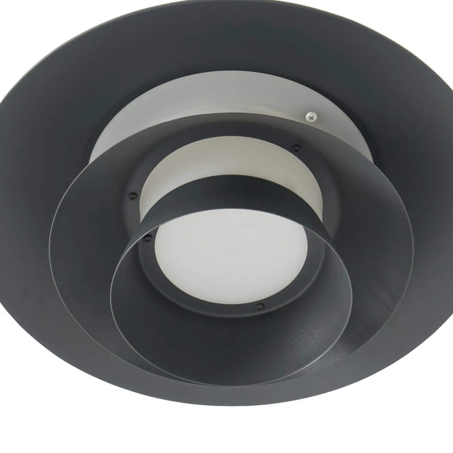 Lámpara exterior LED Lucande Montaro, antracita, 220 cm, IP54