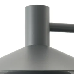 Lámpara exterior LED Lucande Montaro, antracita, 220 cm, IP54
