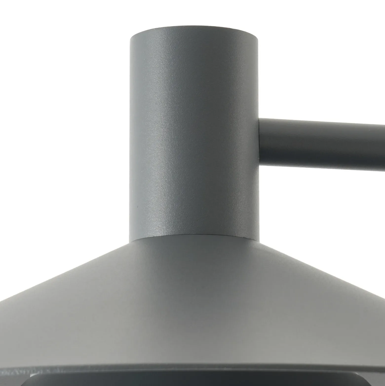 Lámpara exterior LED Lucande Montaro, antracita, 220 cm, IP54