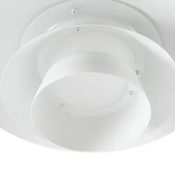 Lámpara exterior LED Lucande Montaro, blanca, 220 cm, IP54