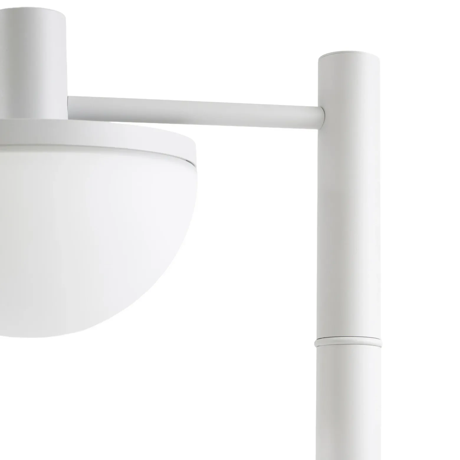 Lámpara exterior LED Lucande Toras, gris claro, 1 luz, CCT atenuable