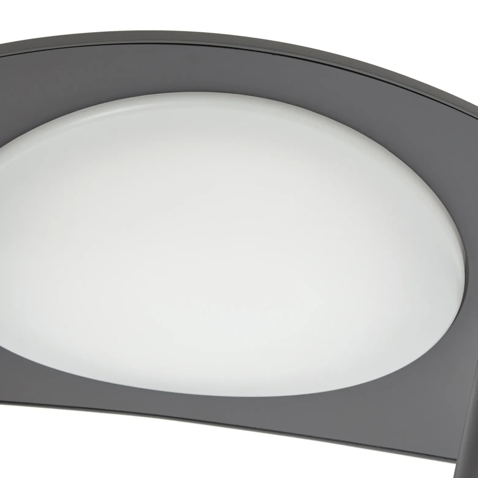 Lámpara exterior LED Lucande Tarasu, gris, 250 cm, aluminio, IP65