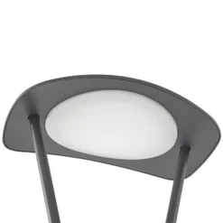 Lámpara exterior LED Lucande Tarasu, gris, 250 cm, aluminio, IP65