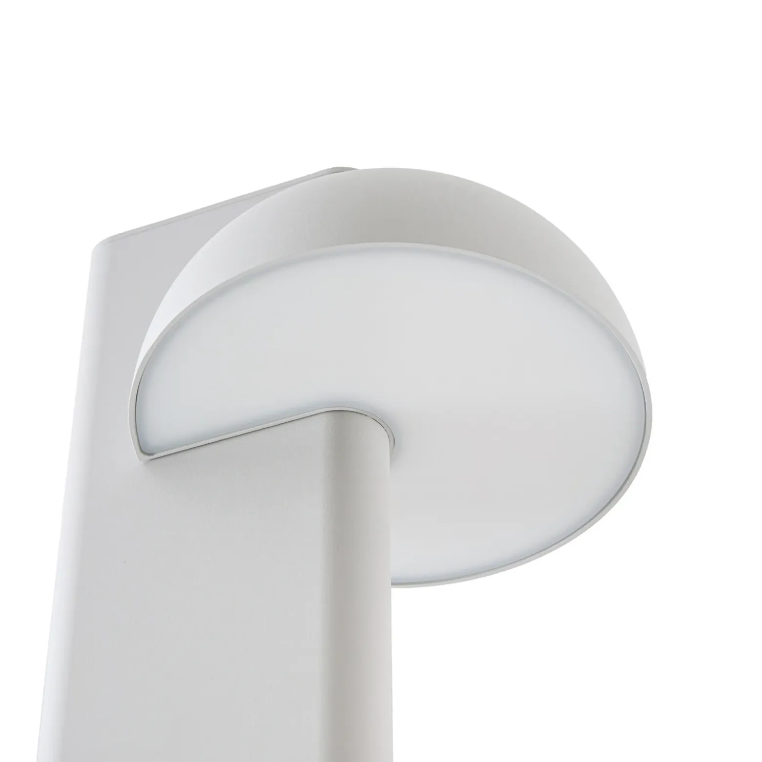 Lámpara exterior LED Lucande Velira, gris claro, 220 cm, 3 luces