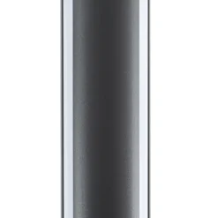 Lámpara exterior LED Lynel de Lucande, antracita, altura 200 cm, IP54