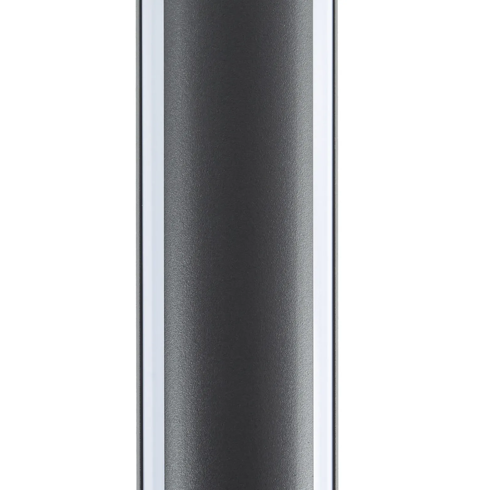 Lámpara exterior LED Lynel de Lucande, antracita, altura 200 cm, IP54