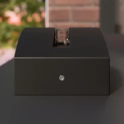 Lámpara exterior LED Marka, aluminio gris oscuro