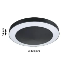 Lámpara exterior LED Paulmann Circula ZigBee, color antracita