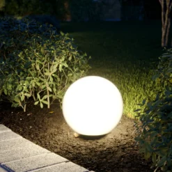 Lámpara globo Cumulus S, Ø 30 cm, blanca, plástico, IP44, E27