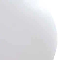 Lámpara globo Lindby Valyra, Ø 50 cm, IP54, pica para suelo