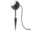 Lámpara LED con estaca Lecce, negro