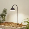 Lámpara LED con pica Ameline de Lindby, antracita, IP65, 77 cm