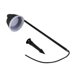 Lámpara LED con pica Ameline de Lindby, antracita, IP65, 77 cm