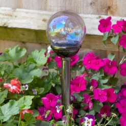 Lámpara LED con pica Firefly Opal, juego de 4, IP44
