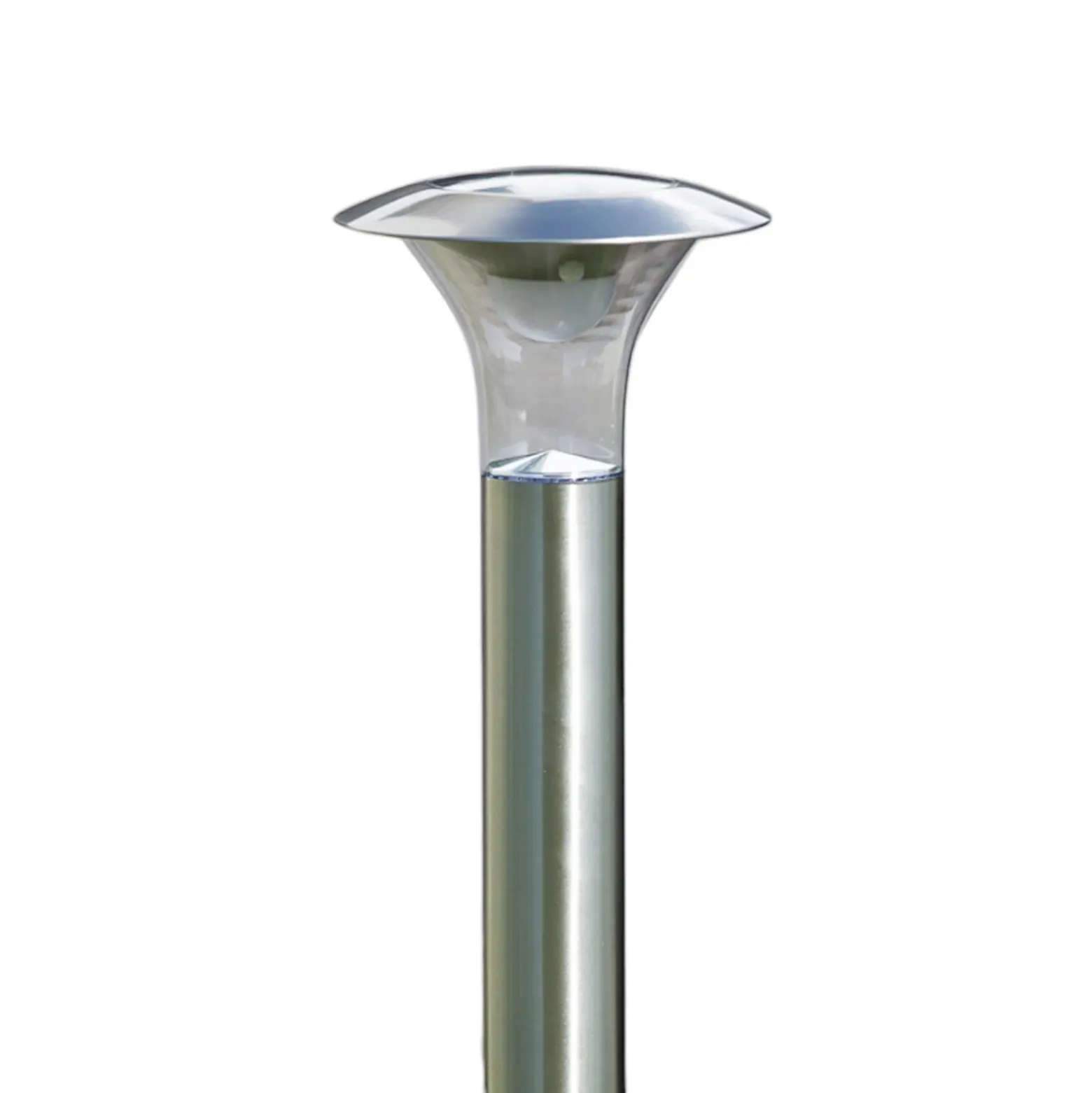 Lámpara LED con pica Lindby Jolin, 66 cm, acero inoxidable