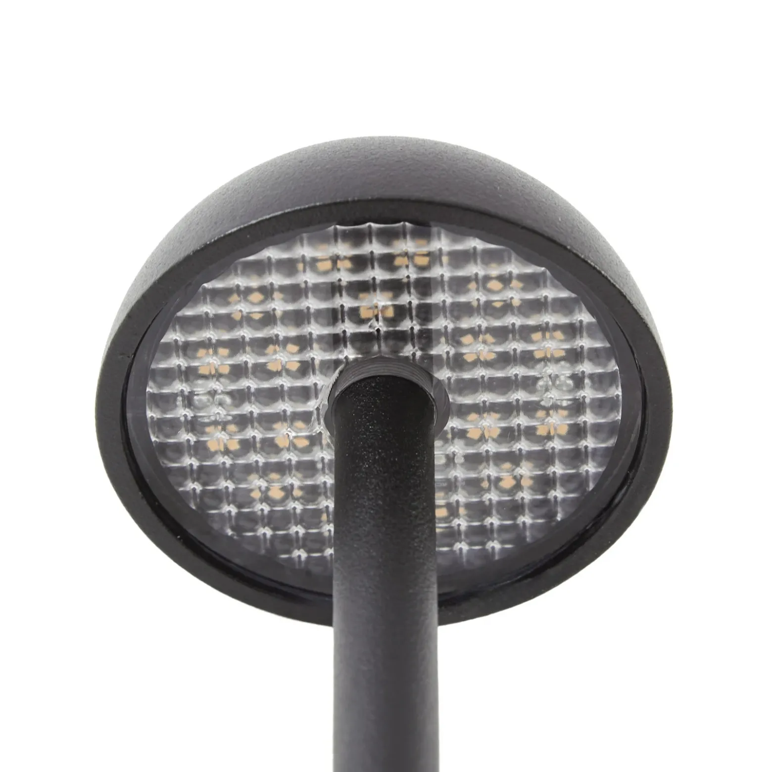 Lámpara LED con pica Lindby Soremi, negra, juego de 3 unidades, IP44