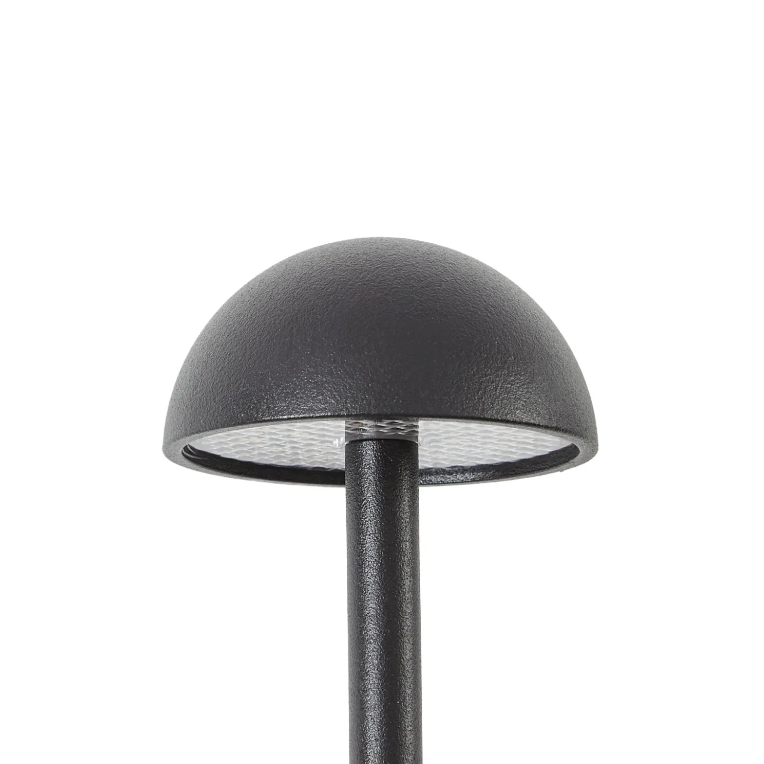 Lámpara LED con pica Lindby Soremi, negra, juego de 3 unidades, IP44