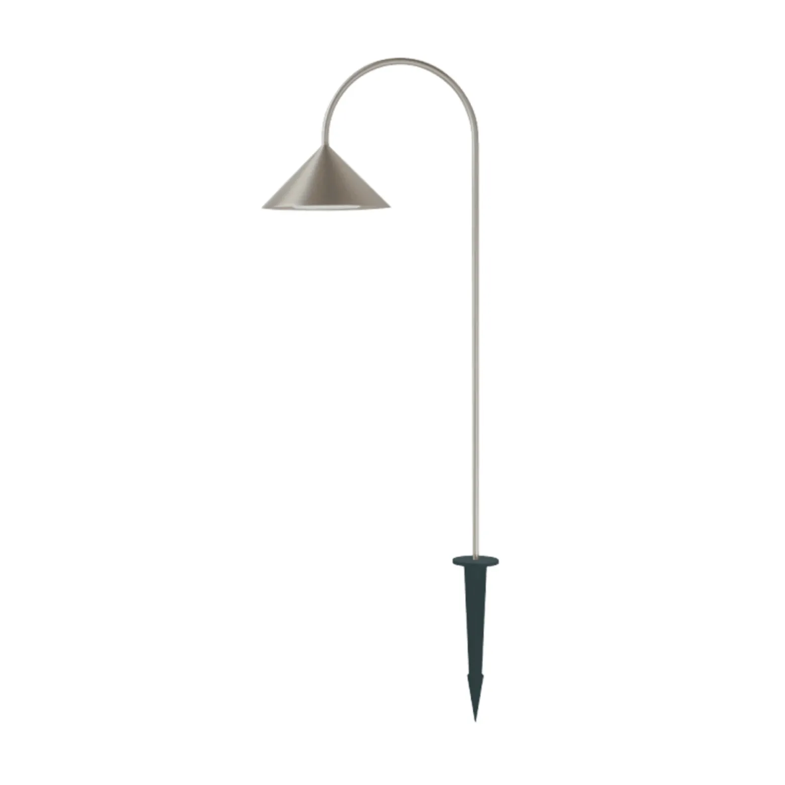 Lámpara LED con pica para clavar en el suelo Grasp de FRANDSEN, acero