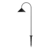 Lámpara LED con pica para clavar en el suelo Grasp de FRANDSEN, negra, altura