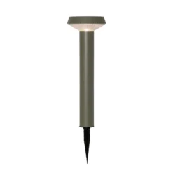 Lámpara LED con pica para el suelo «Casa», verde, altura 45 cm