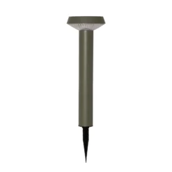 Lámpara LED con pica para el suelo «Casa», verde, altura 45 cm