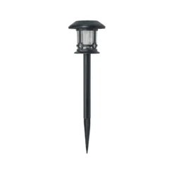 Lámpara LED con pica solar OSRAM SMART+, negro RGB CCT IP44