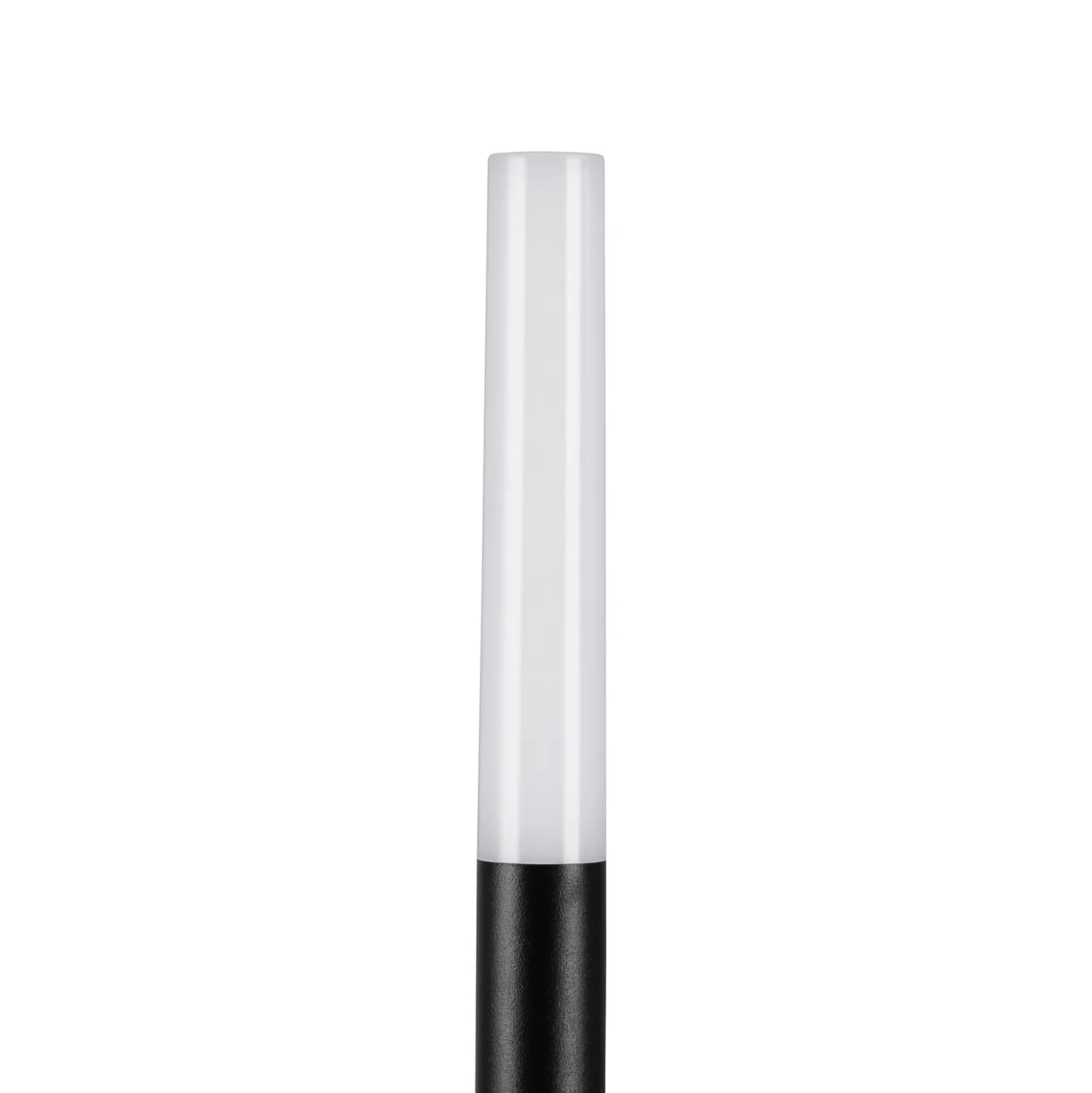 Lámpara LED con pica STICK, negra, 3 luces, IP44, enchufe